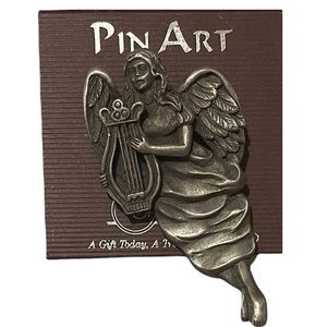 Handcrafted Heavenly Angel Handcrafted Brooch Pin